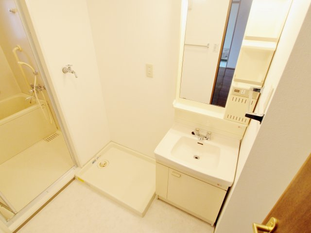 ソレイユ海田の洗面所