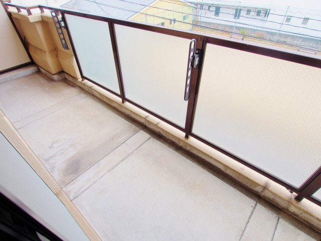 ソレイユ海田のバルコニー