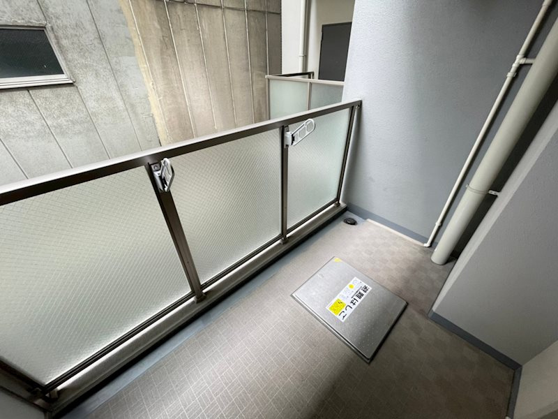 エスリード松屋町SOUTHのバルコニー