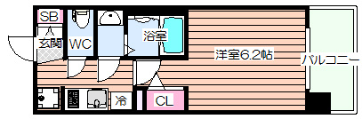 【間取り】 | エステムプラザ福島ジェネル