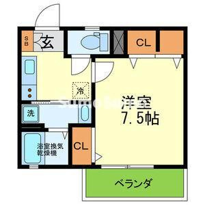 フルール岡本の間取り