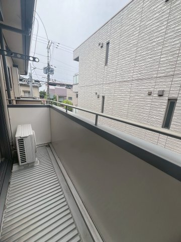 フルール岡本のバルコニー