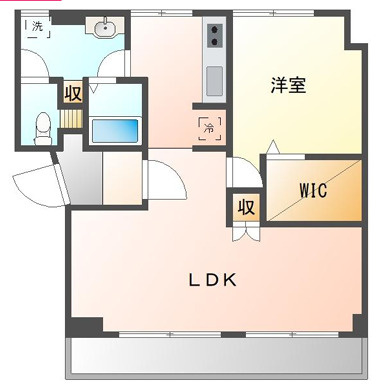 東須磨プラザの間取り