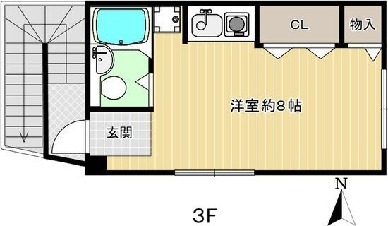 中山ビルの間取り