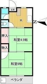 パルテール立花の間取り