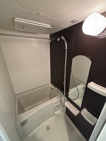 Luxe難波西Ⅲの浴室|落ち着いたトイレです