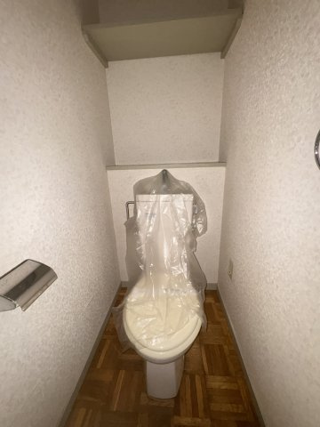 竜が台テラスハウスのトイレ