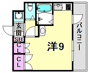 NDビルハイツの間取り