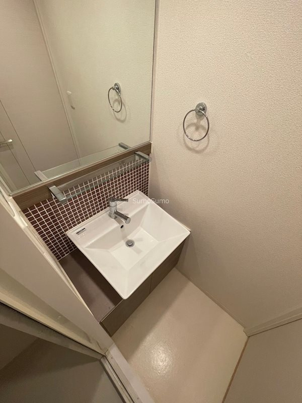 クリスタルグランツ心斎橋EASTの洗面所