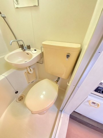 メゾン段上のトイレ