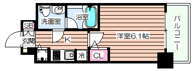 【間取り】 | エスライズ大阪ドームレジデンス