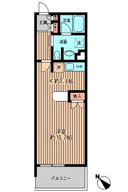 グランパティオス公園東の街4番館の間取り|★間取り図★
