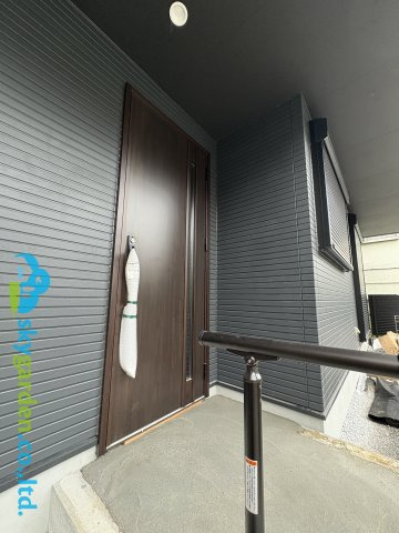 鎌倉市笛田５丁目２期　新築戸建　全1棟の玄関|玄関です