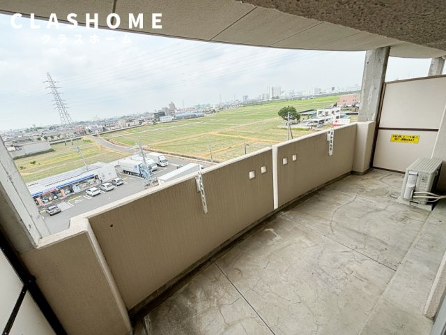 サンルートNON・NO　　　刈谷市近郊の賃貸はクラスホームのバルコニー|イメージ画像になります
