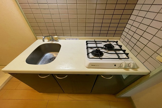 福岡市南区野間１丁目の賃貸マンションのキッチン