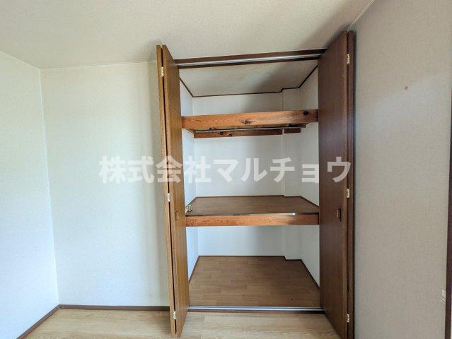 マウンティングッズの収納|専用の収納スペースです