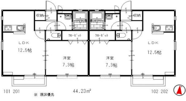 【間取り】 | リヴィエール
