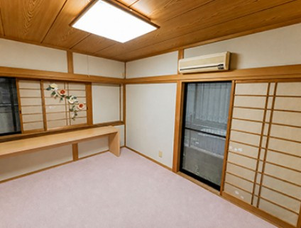 京田辺市薪西山の和室