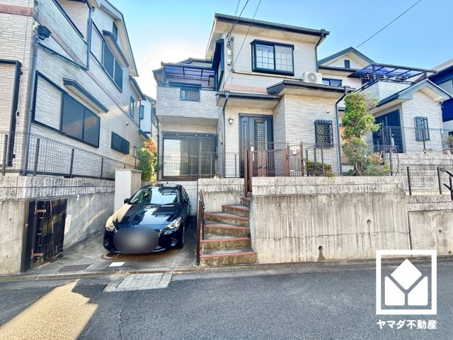 京田辺市薪西山のバルコニー