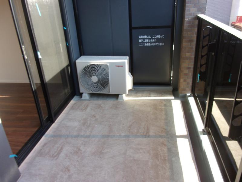福岡市博多区住吉５丁目の賃貸マンションのバルコニー