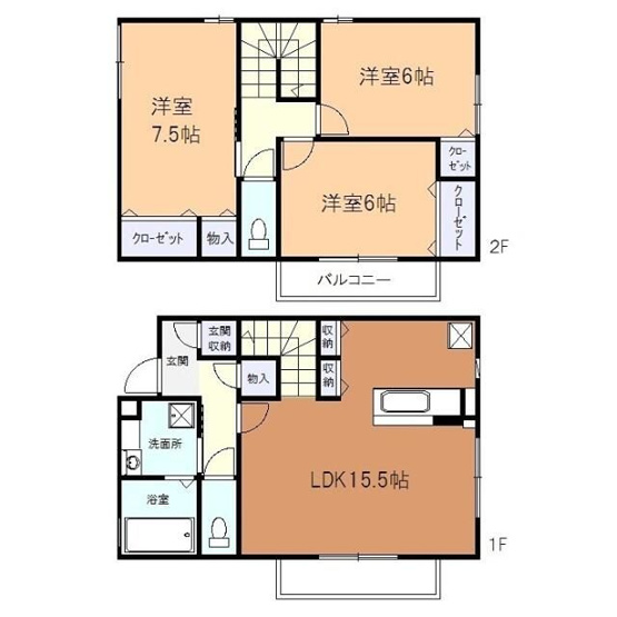 【間取り】 | 上草柳戸建