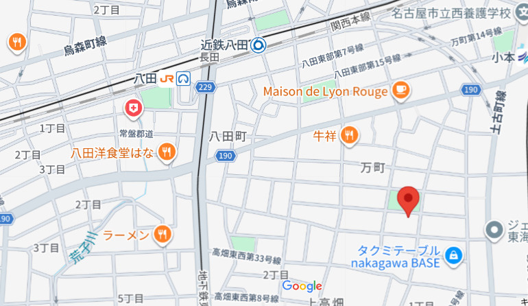 万町1714GIMUCOの地図