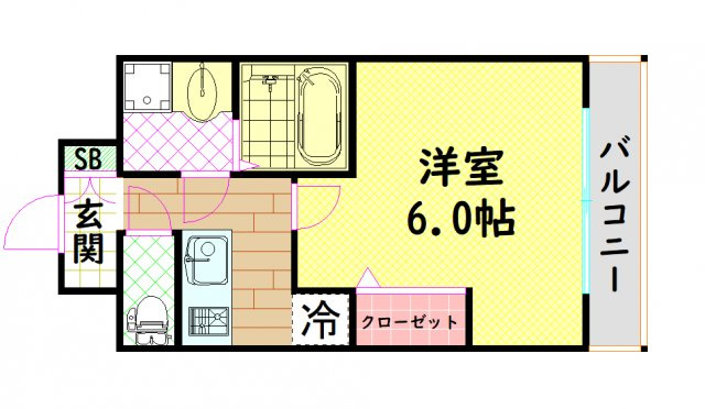 【間取り】 | エスリード難波ザ・アーク