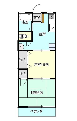 【間取り】 | シティーハイム東栄