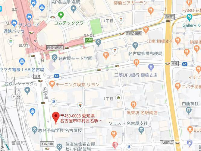 ＩＳＥ名古屋ビルの地図