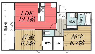 【間取り】 | グリシーヌ フルール
