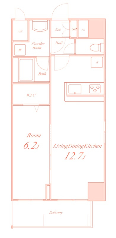 NEU CLAIRの間取り