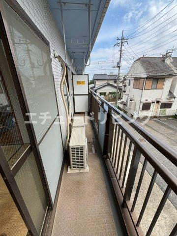 第3サンビレッジ泉水のバルコニー