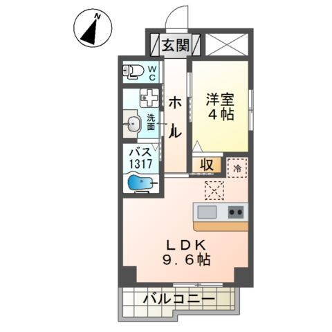 ＹＦセントラルヒルズの間取り