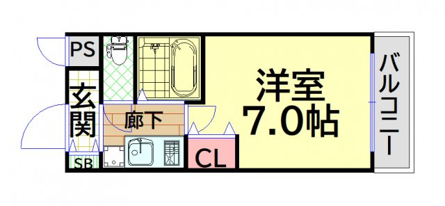 【間取り】 | エスリード本町