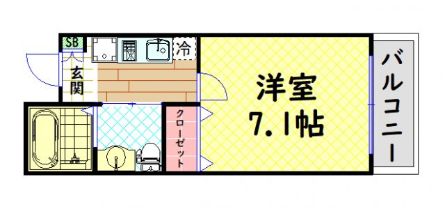 【間取り】 | フィオレ立売堀