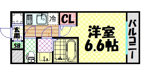 【間取り】 | エスリードレジデンス大阪本町
