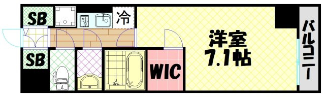 【間取り】 | エスプレイス大阪ガルフレジデンス