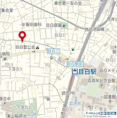 【地図】 | セントヒルズ目白