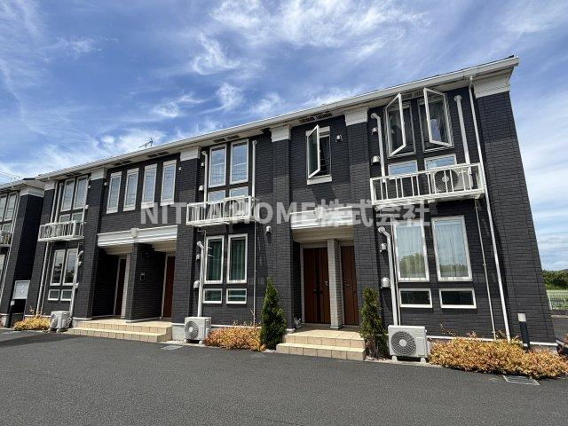 京丹後市峰山町荒山のアパートの外観|エアコン２台付き物件★