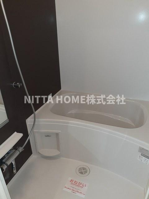 京丹後市峰山町荒山のアパートの浴室|お風呂には追炊き＆浴室乾燥が付いています！