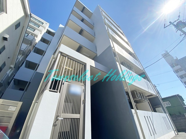 平塚市見附町の賃貸マンションの外観|鉄筋コンクリートマンションで防音面も安心♪