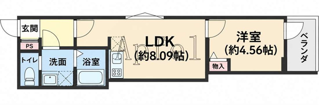 【間取り】 | 仮称)諏訪１丁目共同住宅