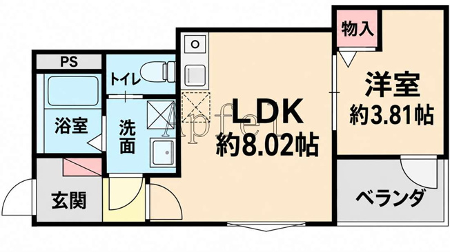 【間取り】 | 仮称)諏訪１丁目共同住宅