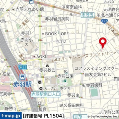 【地図】 | ペアシティ秀華一番館
