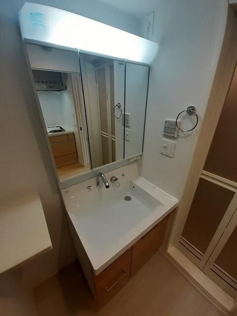 グレイン　町屋の洗面所