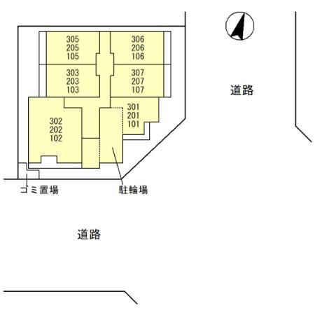 【区画図】 | プランドール（富士見）