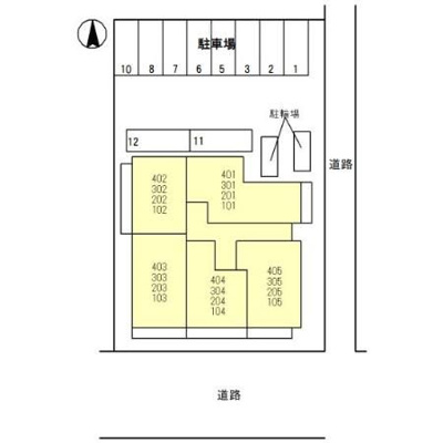 【区画図】 | メゾン ド 常盤