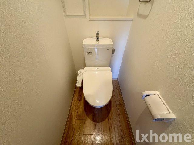 グランディール中条のトイレ|ゆったりとした空間のトイレです