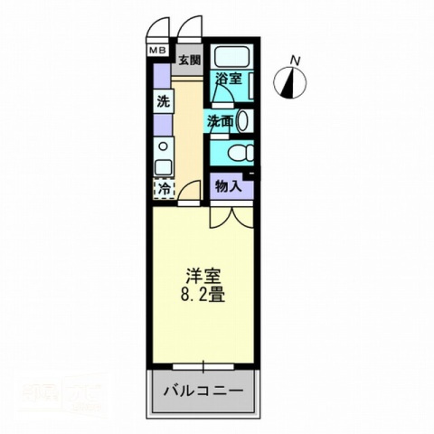 フォーシーズン錦町の間取り|間取図