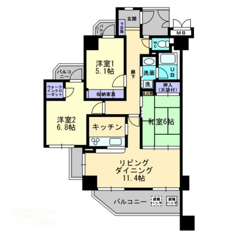 アルファガーデン錦町Ⅱ